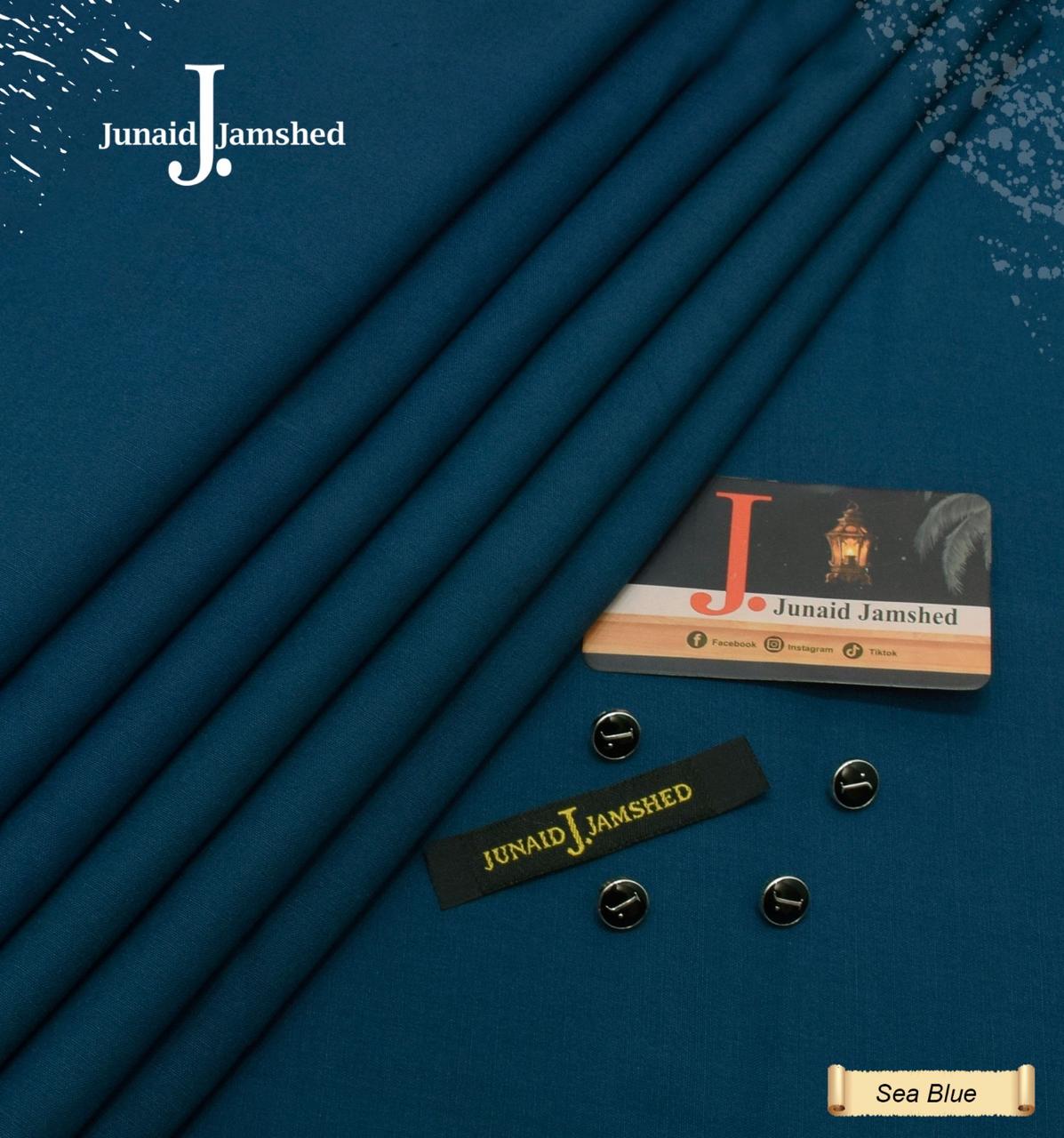 BOSKI Junaid Jamshed Summer Collection - Sea Blue