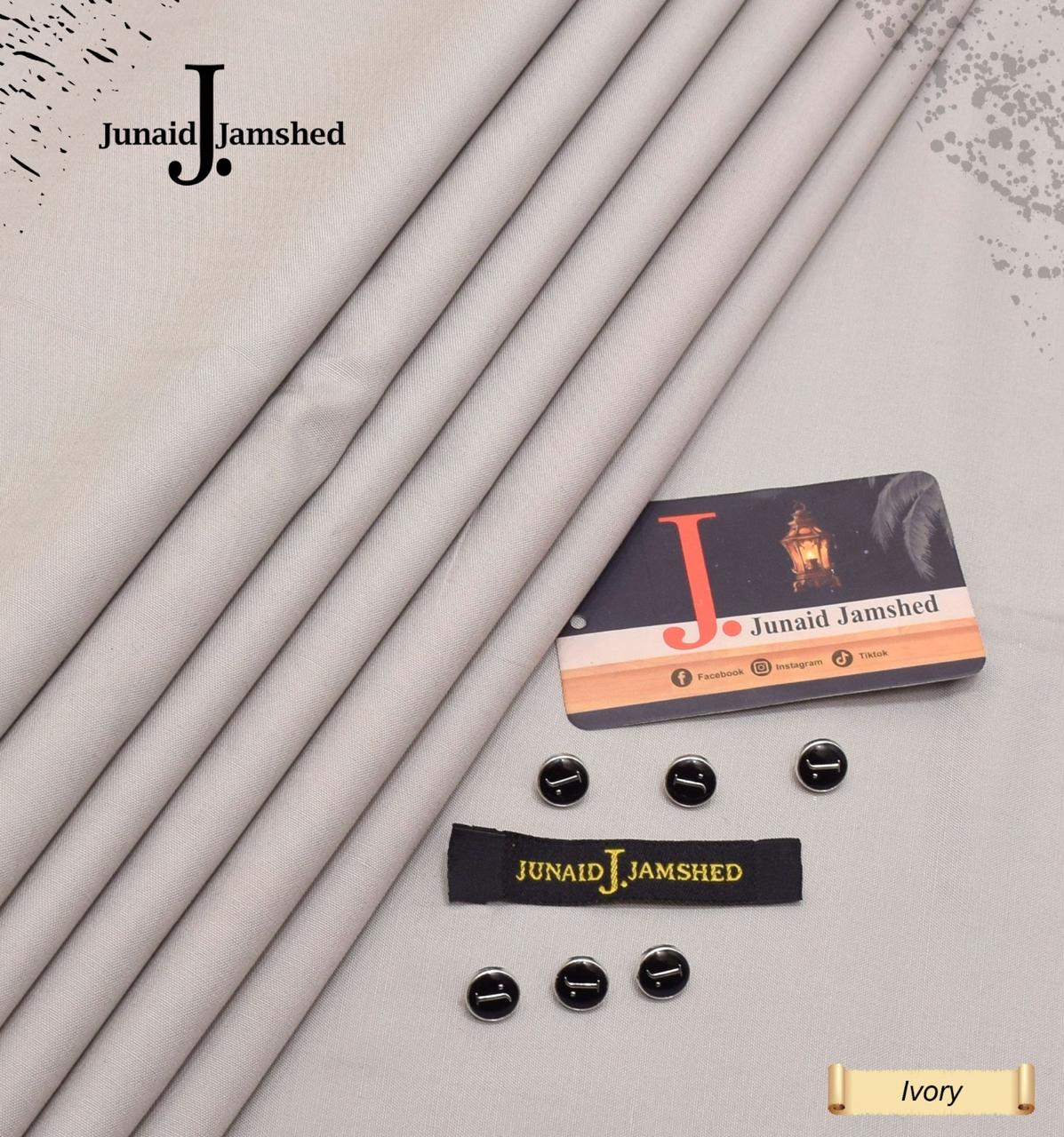 BOSKI Junaid Jamshed Summer Collection - Ivory