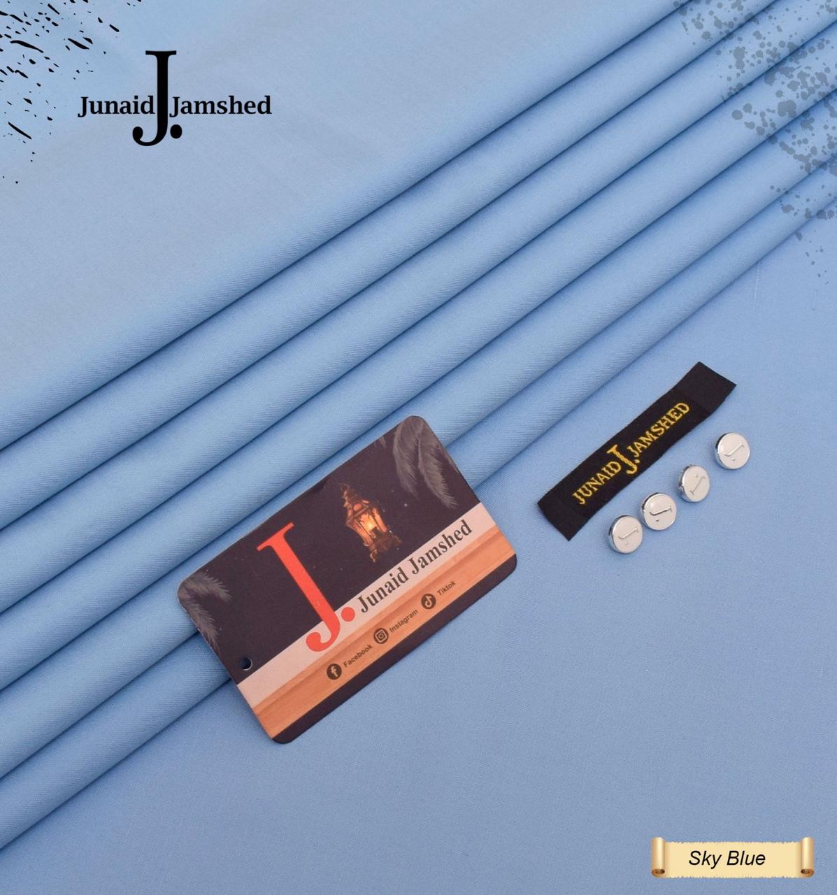 BOSKI Junaid Jamshed Summer Collection - Sky Blue