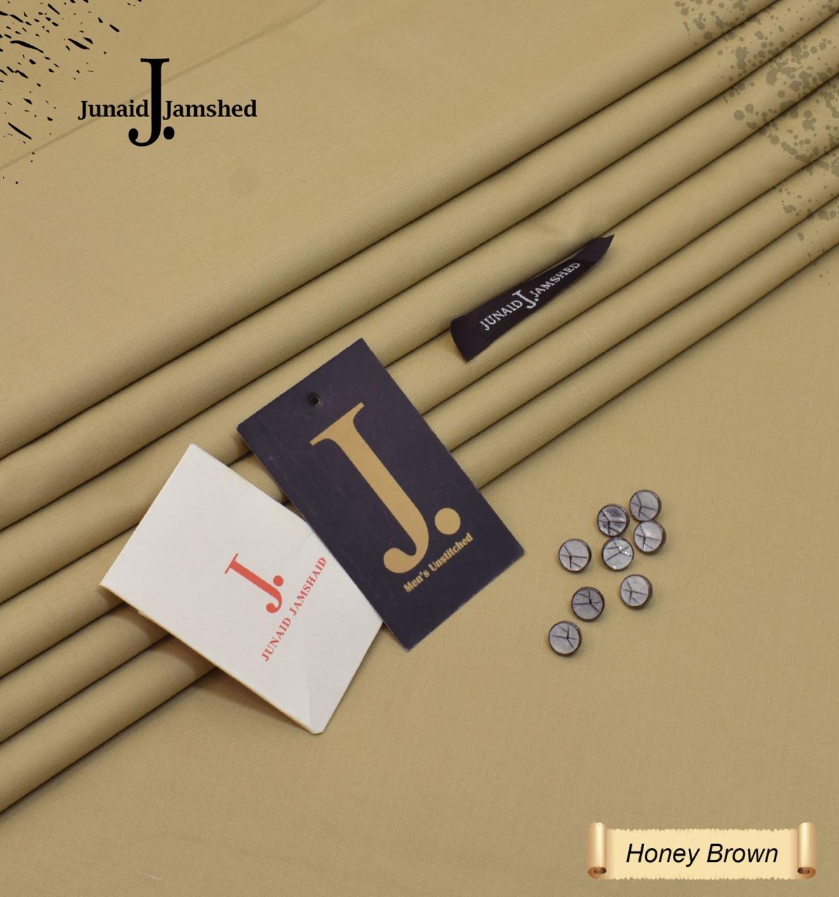 BOSKI Junaid Jamshed Summer Collection - Honey Brown