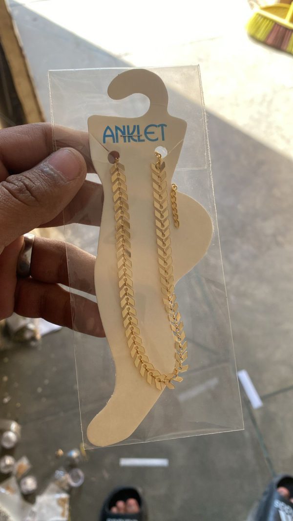 Antique Arrow Anklets For Women Barefoot Chain Pic 4