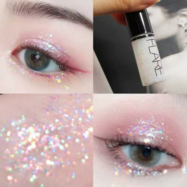 Pack Of 6 Mocallure Metallic Shiny Waterproof Glitter Eyeshadow Liquid Eyeliner Pic 2