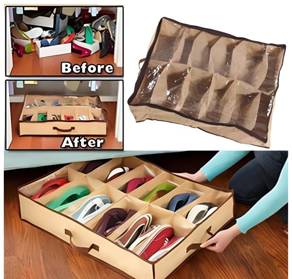 Shoe Organizer under Bed Storage Pic 6