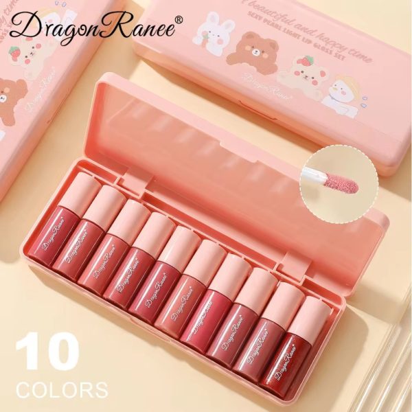 10 Lipglosses Dragon Ranee Lipglosses Korean Lip Gloss