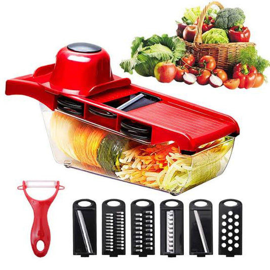 10 in 1 Vegetable Cutter with Stainless Steel Blade Kitchen Tool PIc 1