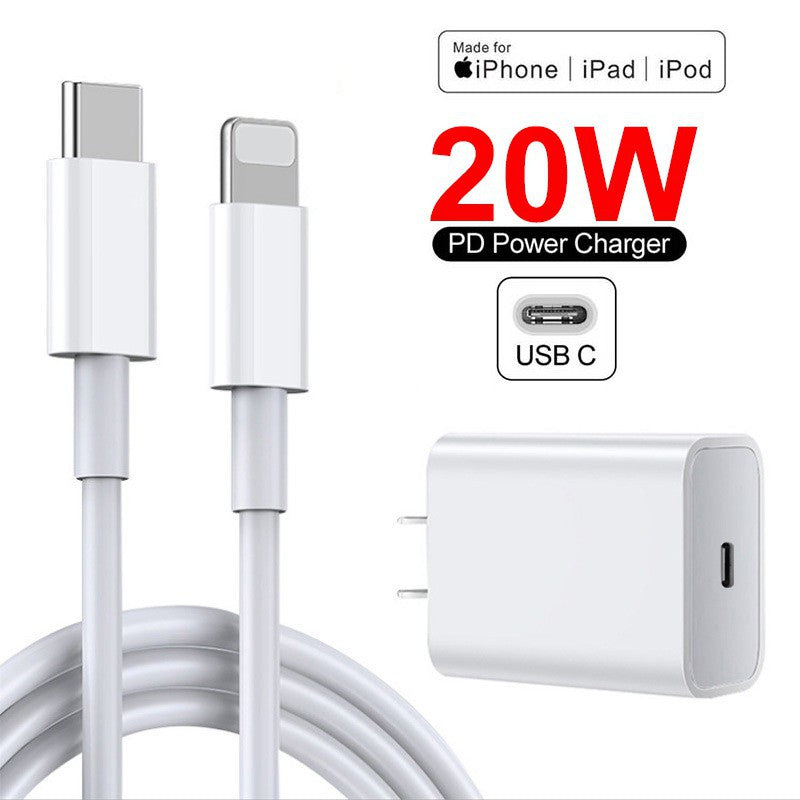 iphone charger 20W (Adapter Only) for 12 pro 11 pro Xs Xs max Pd Usb C Charger For Iphone Super fast charging 3.0