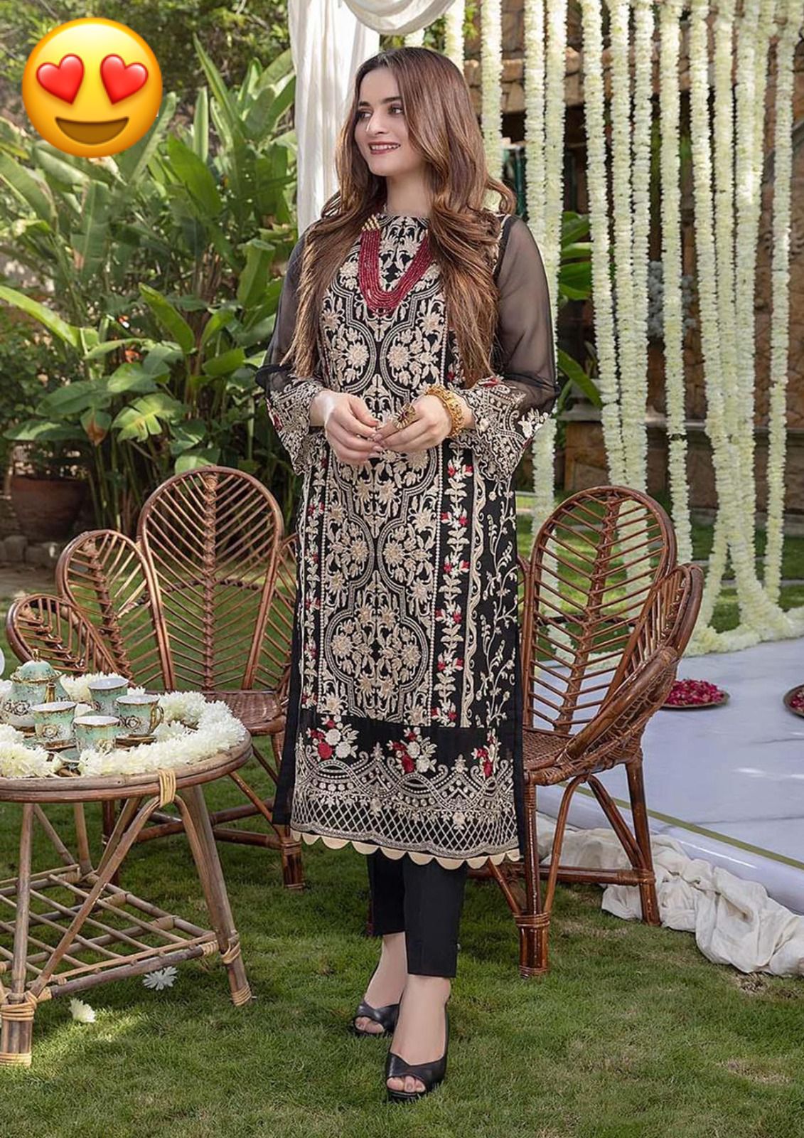 chiffon Summer EMBROIDERY 2pice Collection