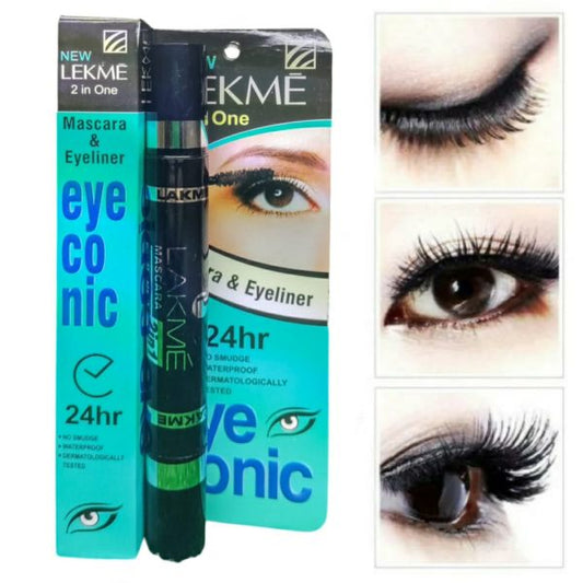 2 In 1 Waterproof Mascara Liner  Long-lasting & Waterproof Pic 1