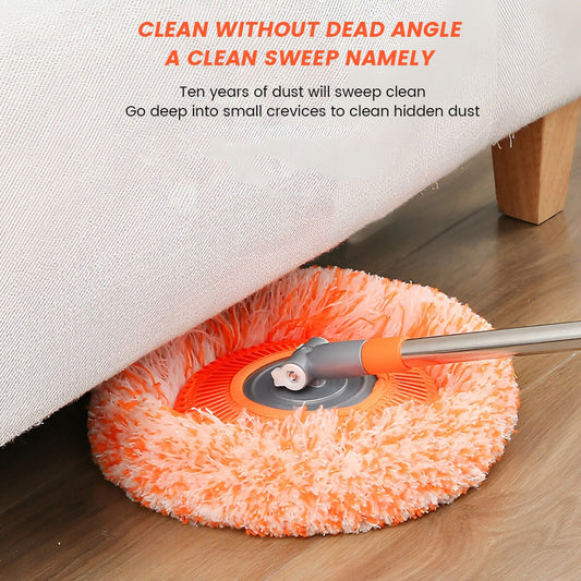 360° Rotating Microfiber Mop Floor Cleaning  For Home Office And Car Screen PIc 1
