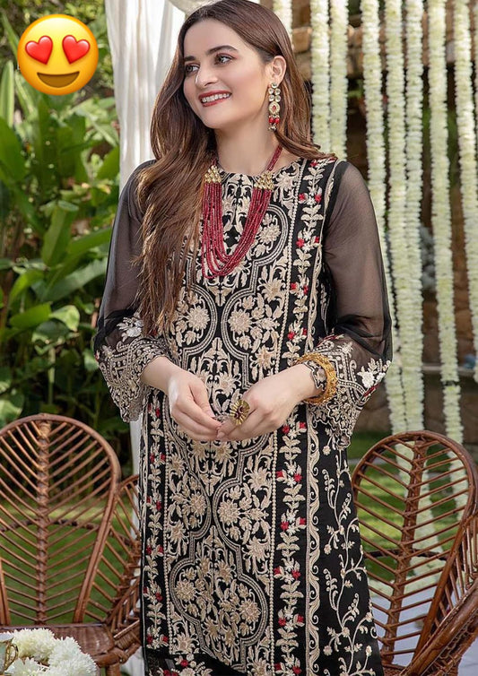 chiffon Summer EMBROIDERY 2pice Collection