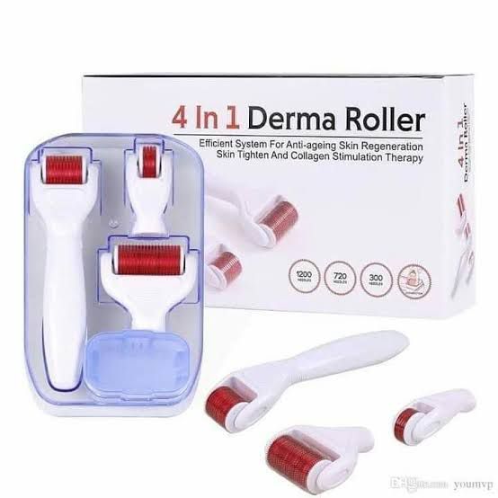 4 In 1 Meso Derma Roller Hair & Skin Rejuvenation System