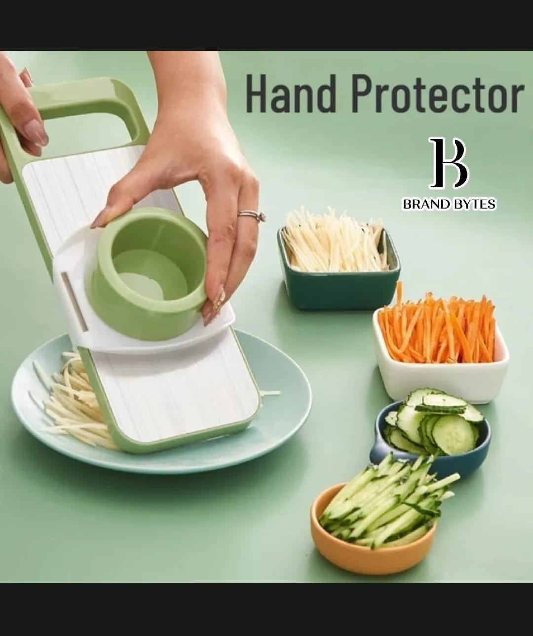 5-in-1 Multi-Functional Vegetable Slicer & Grater Pic 4