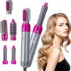 5 In 1 Hair Dryer Hot Air Brush Hair Volumizer Straightener And Curler