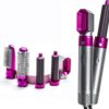 5 In 1 Hair Dryer Hot Air Brush Hair Volumizer Straightener And Curler