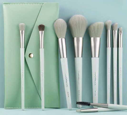 7 Pcs Makeup Brush Set With Pouch Pic 1