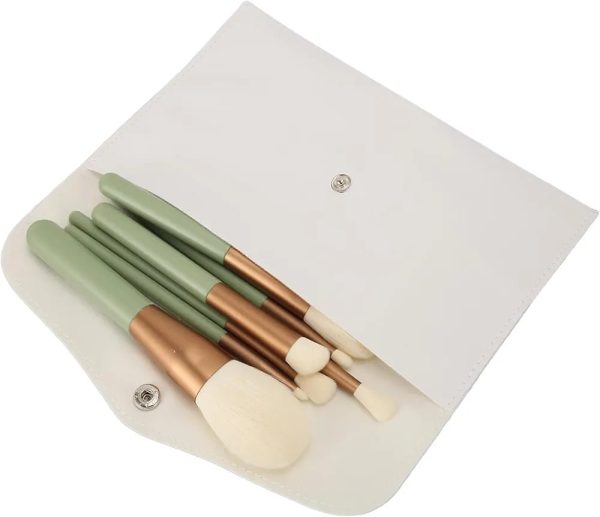 7 Pcs Makeup Brush Set With Pouch Pic 3