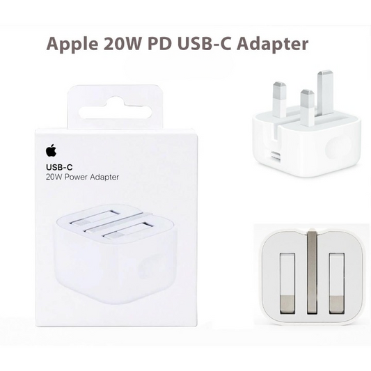 Apple 20W USB-C Power Adapter Fast Charging for iPhone | iPad & USB-C Devices Pic 1