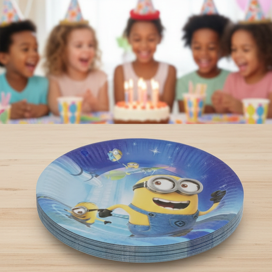 Birthday Plates 10 Pcs Set Pic 1