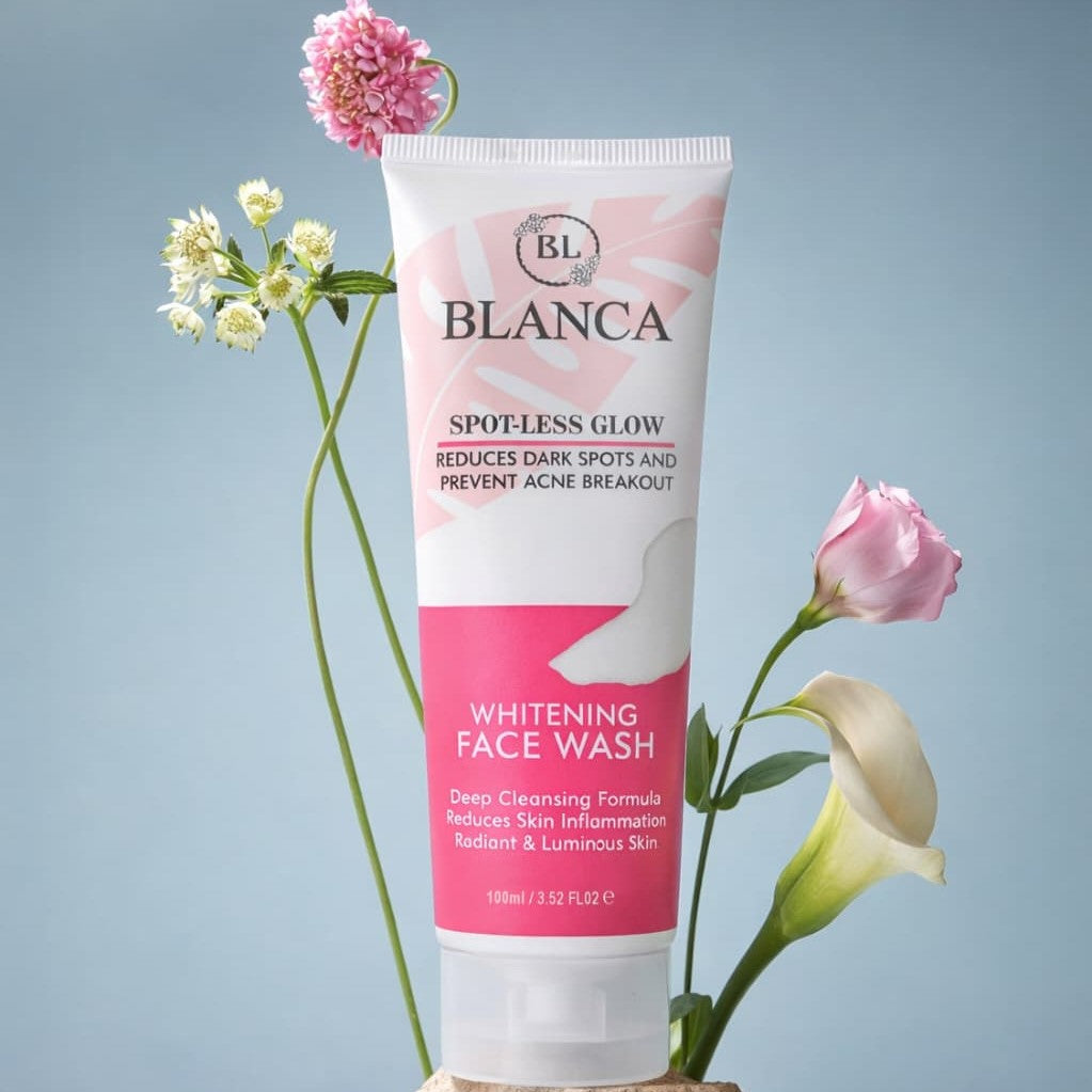 Blanca Spotless Glow Face Wash 100ml Gentle Cleanser For Bright Clear And Radiant Skin Pic 2