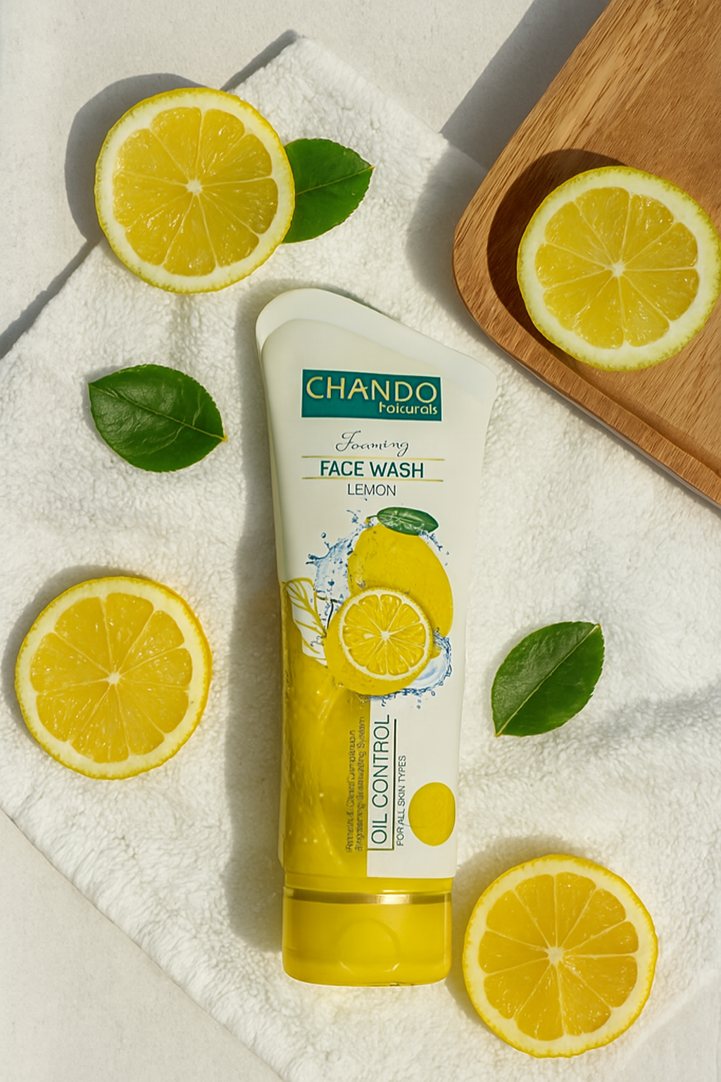 Chando Natural Foaming Face Wash Lemon – Oil Control & Refreshing Cleanser for All Skin Types (100g) Pic 4