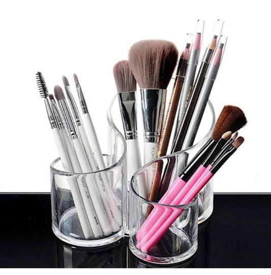 Cosmetic Makeup Organizer Transparent Acrylic Lipstick Holder Display Stand Pic 1