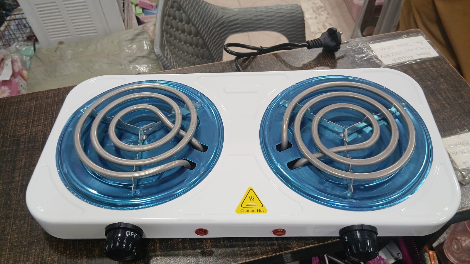 Double Electric Stove | Twin Coil Electric Cooking Stove Pic 2