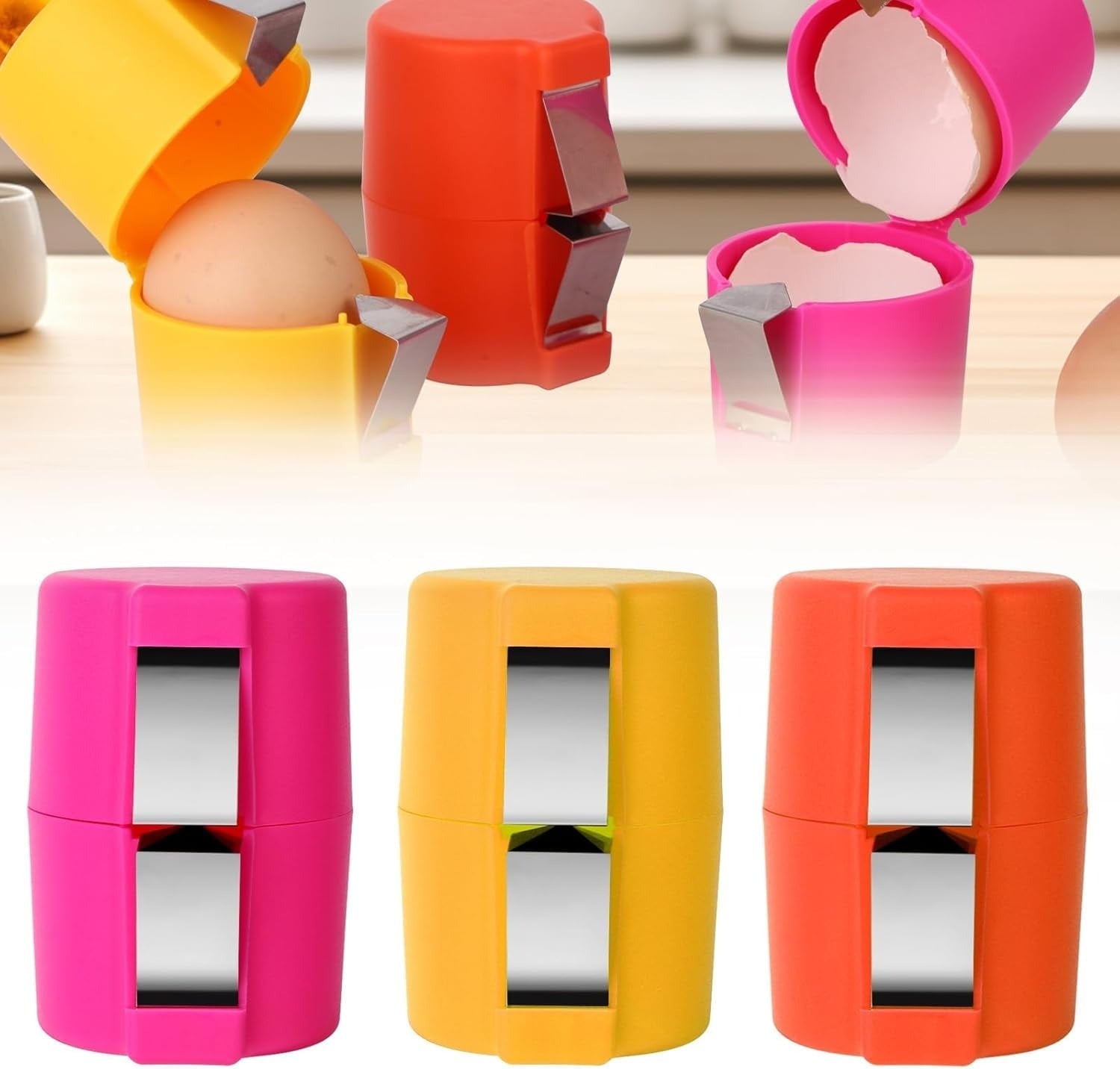 Egg Shell Opener Perfect For Kitchen Use And Daily Cooking Needs Pic 3