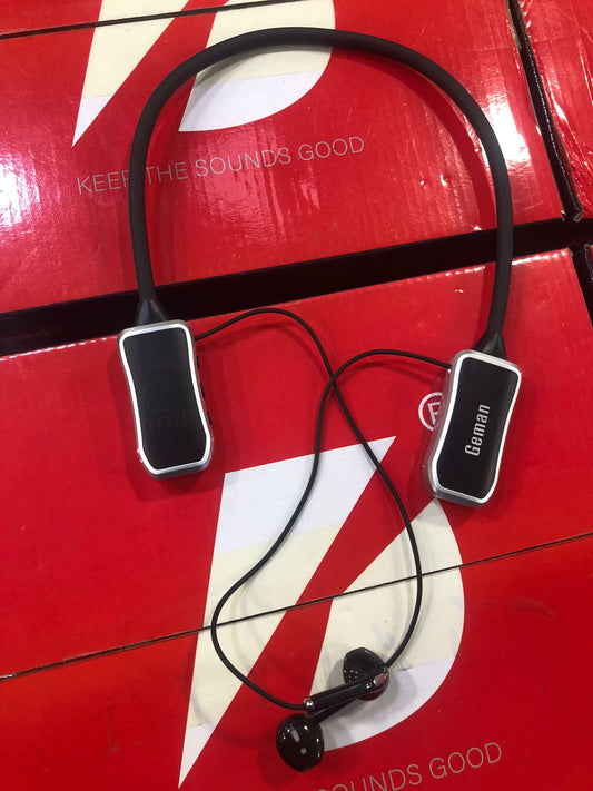 Geman GN-07 Wireless Neckband Headset | Bluetooth Earphones Pic 1