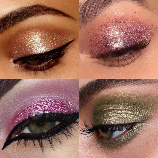 Glitter Butter Sparkle Eyeshadow Palette 9 In 1 Kit For Eye Makeup Pic 1