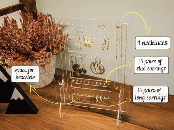 Jewelry Organizer Acrylic Material