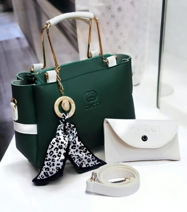 Ladies Handbag With Match Small Pouch Pic 4