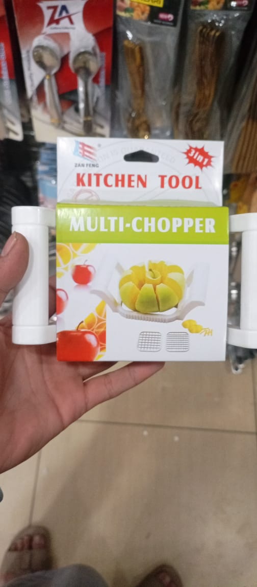 Multi-Chopper 3 in 1 Apple, Fruit & Potato Slicer Pic 2