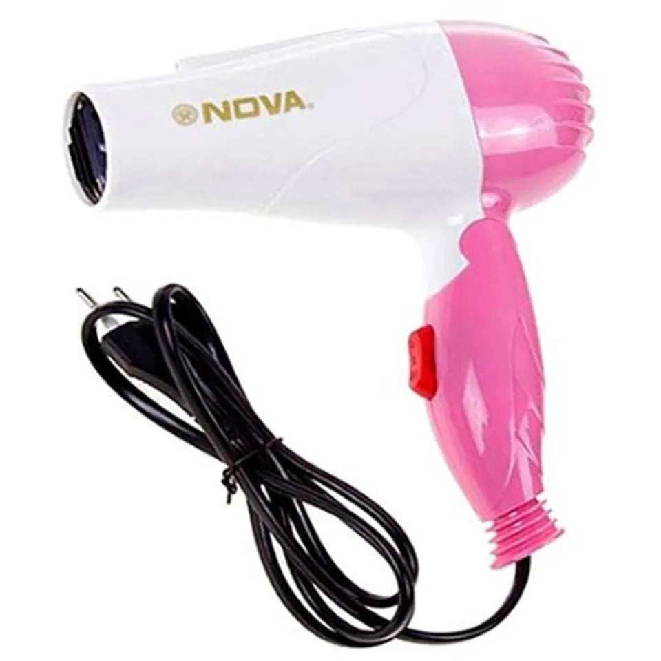 Nova Hair Dryer NV 1290 Quick Dry Foldable Hair Dryer | Fast Heat Compact Travel Dryer Pic 3