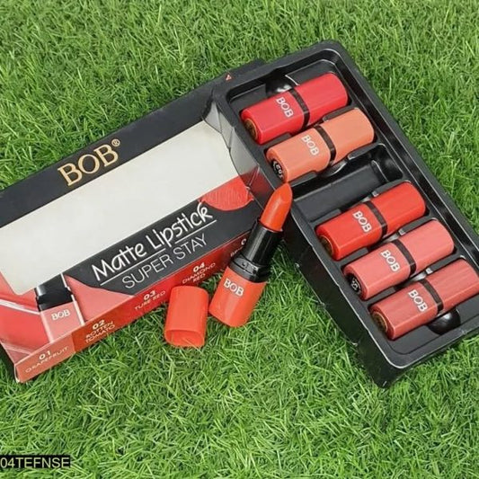 Pack Of 6 Bob Super Stay Matte Lipstick Set For Women Pic 1