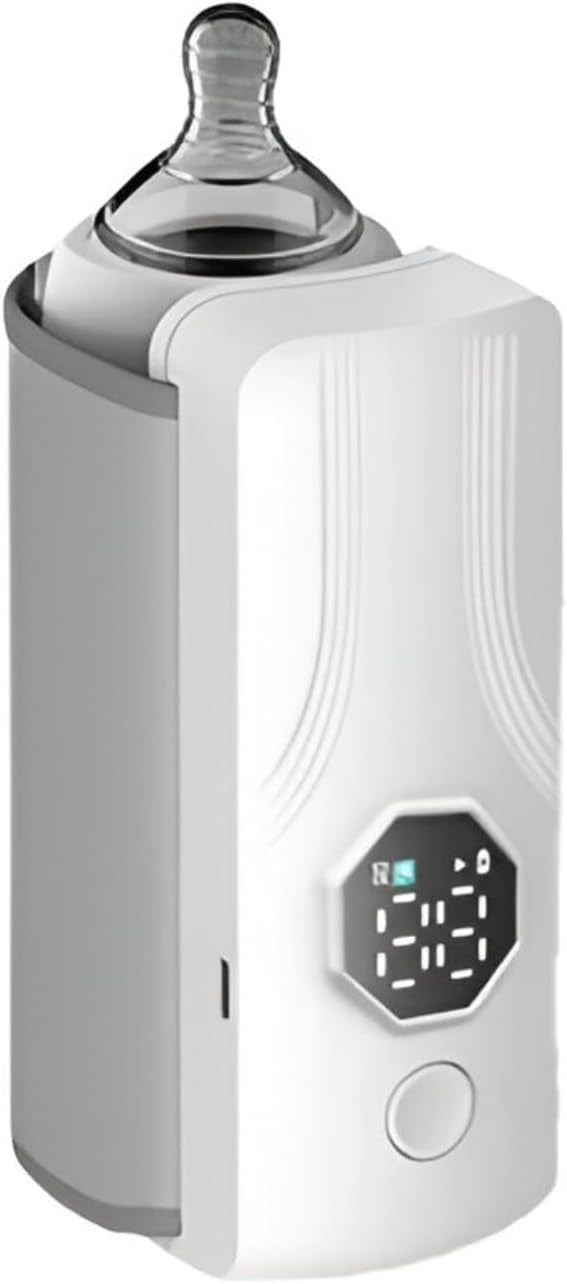Portable Rechargeable Baby Bottle Warmer | Fast 1-Min Heating, USB Powered Pic 4
