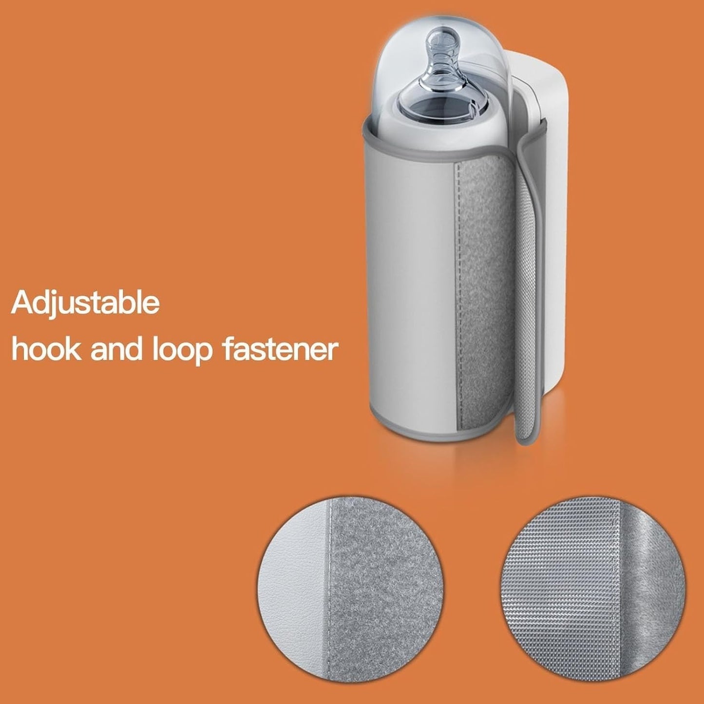 Portable Rechargeable Baby Bottle Warmer | Fast 1-Min Heating, USB Powered Pic 6