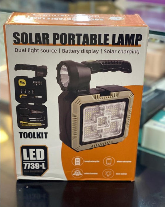 Solar Portable Light Rechargeable Pic1
