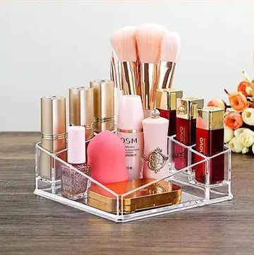 Lipstick Case, 8 Grid Acrylic Storage Box, Cosmetic Display Stand