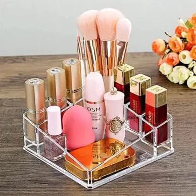 Lipstick Case, 8 Grid Acrylic Storage Box, Cosmetic Display Stand