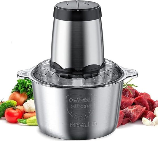 Electric Meat Grinder, 3l Multi Function Stainless Steel Food Processor