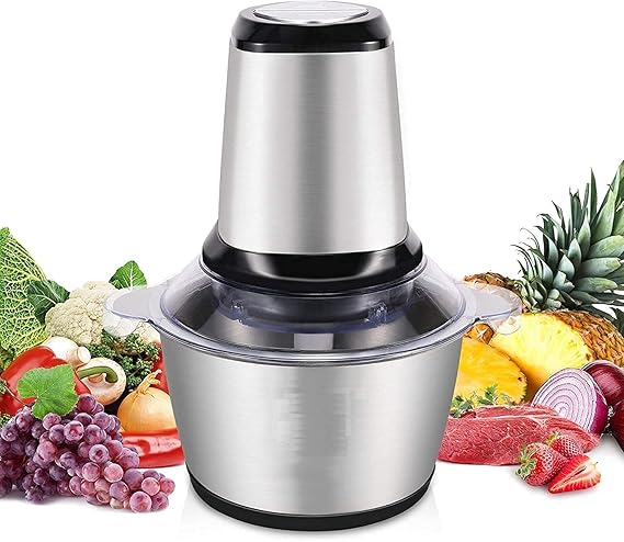 Electric Meat Grinder, 3l Multi Function Stainless Steel Food Processor