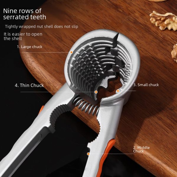 Multifunction Walnut Clip With Walnut Needle Durable Opener Cpper Broken Walnut Walnut Clipper Bottle Opener