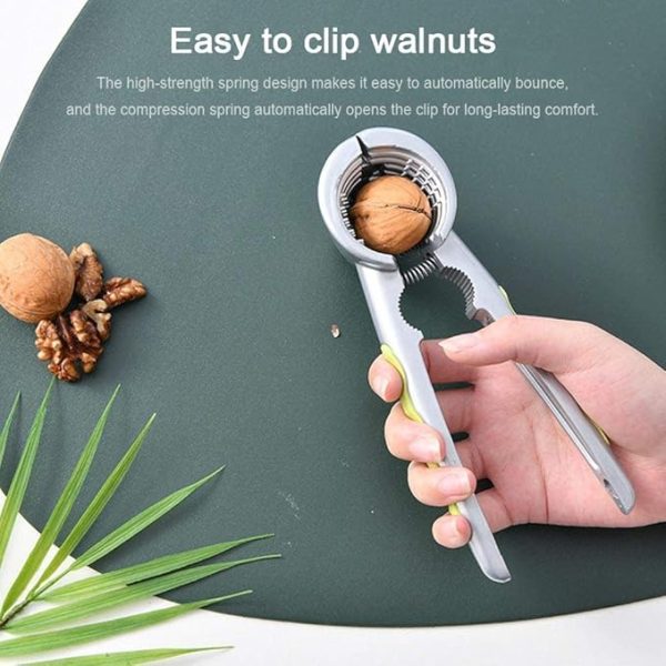 Multifunction Walnut Clip With Walnut Needle Durable Opener Cpper Broken Walnut Walnut Clipper Bottle Opener