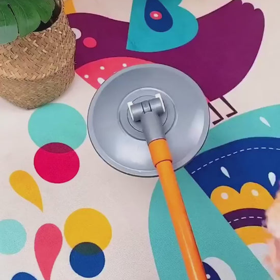 360° Rotating Microfiber Mop Floor Cleaning  For Home Office And Car Screen Video 2