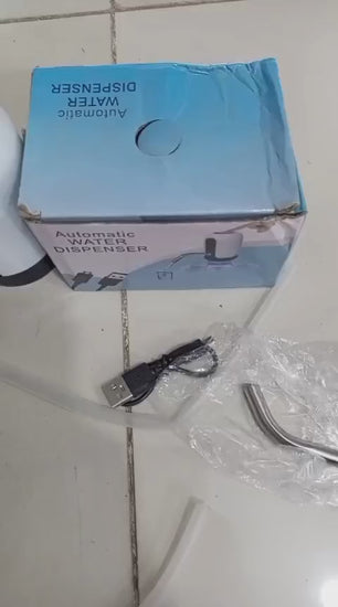 Automatic Electric Water Bottle Pump Dispenser With USB Rechargeable System Video