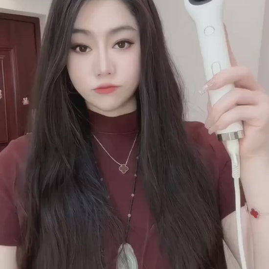 909 Hair Straightener Brush Fast Heating Smooth Styling For Quick And Professional Hair Straightening Video