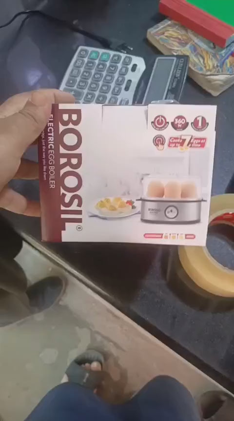 Electric Egg Boiler Automatic Steamer For Perfectly Boiled Eggs Video