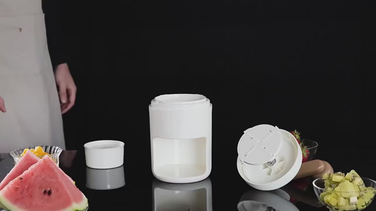 Manual Ice Shaver Crusher For Home And Kitchen Use Video