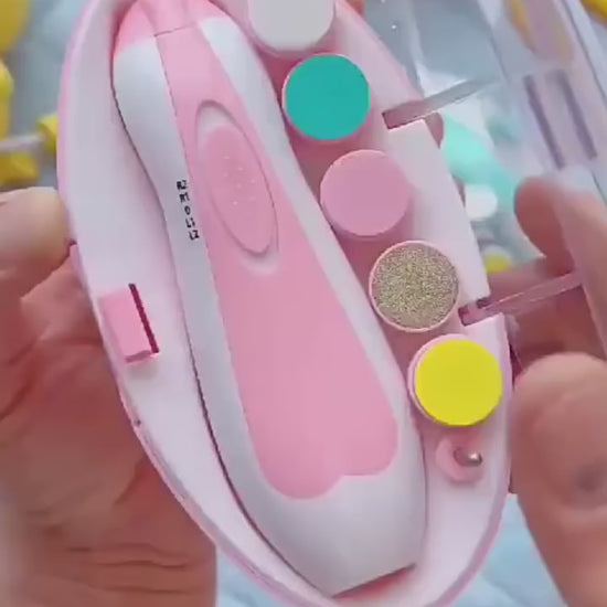 Electric Nail Trimmer for Baby Nail Video 1