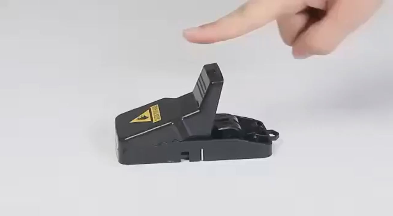 Durable Mouse Trap Pack Of 3  With Strong Spring And Easy Setup Video